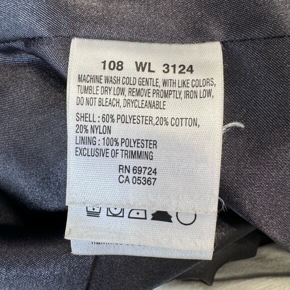 Columbia Brown Full Zip Jacket Coat Womens XS Snap Front Mid Length Regular Fit - Picture 11 of 12